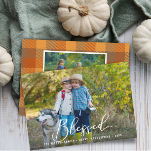Cartes Pour Fêtes Annuelles Bienheureux Thanksgiving Photos