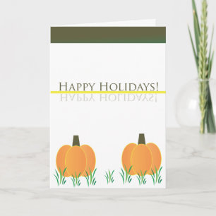 Cartes Pour Fêtes Annuelles Bienvenue citrouille