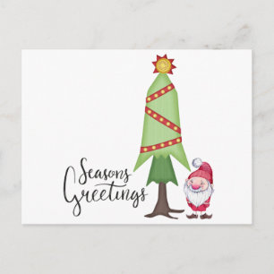Cartes Pour Fêtes Annuelles Bienvenue de la part du gnome de Noël