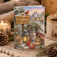 Bienvenue Hiver Pensée pour Vous