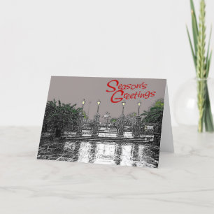 Cartes Pour Fêtes Annuelles Bienvenue Jackson Square Trois