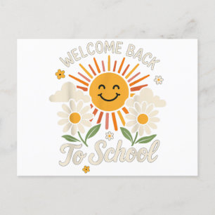 Cartes Pour Fêtes Annuelles Bienvenue Retour À L'École Chemises Premier jour d