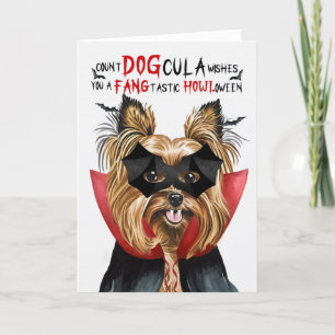 Cartes Pour Fêtes Annuelles Biewer Terrier Chien drôle Nombre de chiens DOGcul