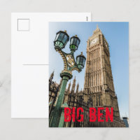 Big Ben à Westminster Londres cadeau