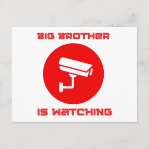 Cartes Pour Fêtes Annuelles Big Brother regarde 1984 ingsoc