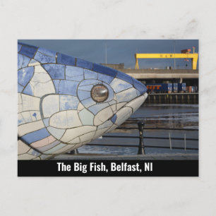 Cartes Pour Fêtes Annuelles Big Fish, Belfast, Irlande du Nord, Royaume-Uni
