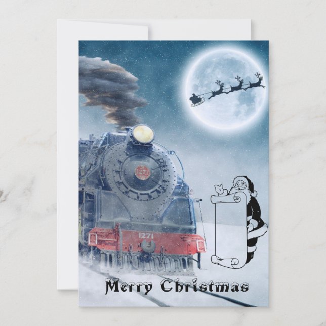 Cartes Pour Fêtes Annuelles Bingo de Noël (Devant)