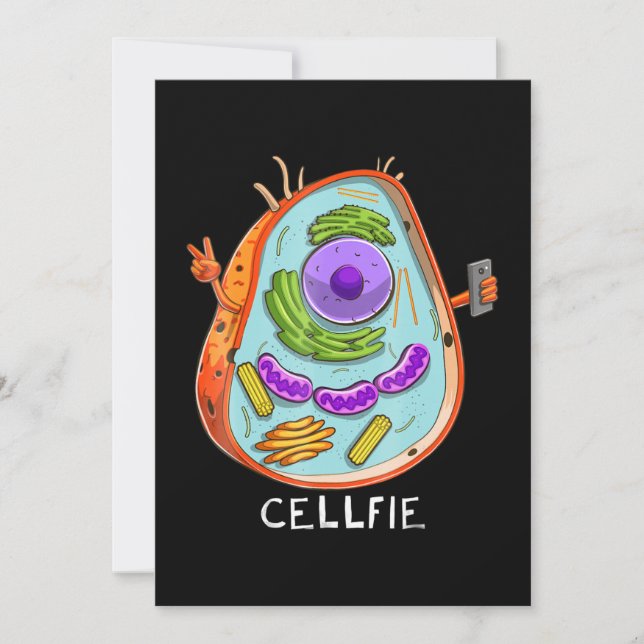 Cartes Pour Fêtes Annuelles biologie cellulaire professeur de biologie cellula (Devant)
