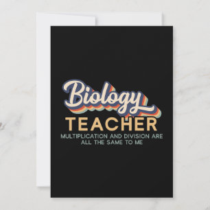 Cartes Pour Fêtes Annuelles biologie cellule division science - professeur de