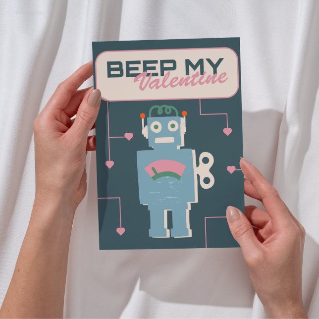 Cartes Pour Fêtes Annuelles Bipez Ma Saint-Valentin (Créateur téléchargé)