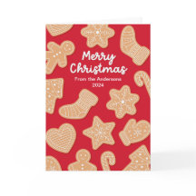 Biscuits de pain d'épice de Noël doux