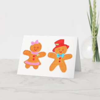 Cartes Pour Fêtes Annuelles biscuits de pain d'épices