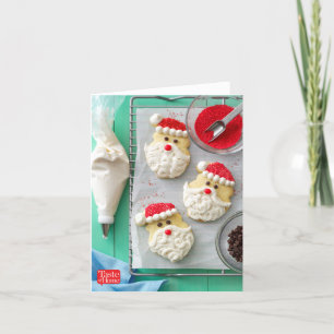 Cartes Pour Fêtes Annuelles Biscuits de sucre du père noël