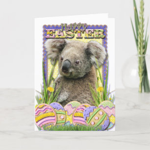 Cartes Pour Fêtes Annuelles Biscuits d'oeuf de pâques - koala