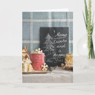 Cartes Pour Fêtes Annuelles Biscuits ou biscuits de Noël