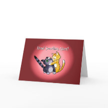 BISOUS DE TÊTE AUX CHATS DE LA SAINT-VALENTIN par 