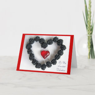 Cartes Pour Fêtes Annuelles Blackberry Love