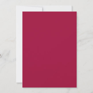 Cartes Pour Fêtes Annuelles Blanc Créez votre propre - Rouge cerisier