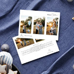 Cartes Pour Fêtes Annuelles Blanc Simple moderne Noël Cinq photos Collage<br><div class="desc">Voici notre design de carte de vacances White Simple Modern Christmas Five Photo Collage, où la simplicité rencontre l'élégance avec une touche de charme de Noël. Offrant une esthétique blanche et noire éclatante qui apporte un sentiment de sophistication propre à vos vacances, en faisant un choix contemporain pour ceux qui...</div>