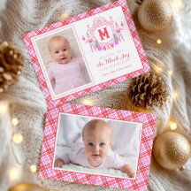 Blason de monogramme de fille elfe rose aquarelle