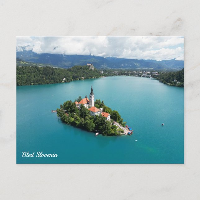Cartes Pour Fêtes Annuelles Bled Slovénie (Devant)