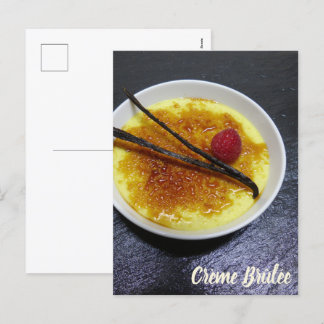 Cartes Pour Fêtes Annuelles Bleu de crème sur ardoise avec framboise et vanill