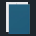 Cartes Pour Fêtes Annuelles Bleu métallique, Bleu ardoise, Bleu petit,<br><div class="desc">Carte de vacances à plat</div>