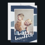 Cartes Pour Fêtes Annuelles Bloc géométrique | Hanoukka et Noël inter-religieu<br><div class="desc">Célébrez Hanoukka et Noël ? Ce design interconfessionnel contemporain à deux cartes permet à la fois de célébrer la foi. D'un côté, des blocs de couleurs dans le rouge et blanc festif avec "Joyeux Noël", et de l'autre, bleu et blanc avec "Happy Hanoukka" - chacun avec de beaux messages en...</div>