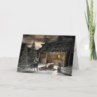 Cartes Pour Fêtes Annuelles Bloqué par la neige