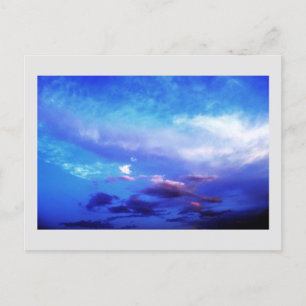 Cartes Pour Fêtes Annuelles Blue Sky Paysage Photographie Art