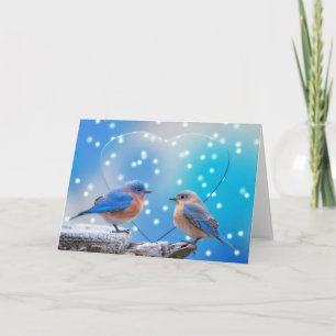 Cartes Pour Fêtes Annuelles Bluebirds