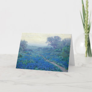 Cartes Pour Fêtes Annuelles Bluebonnets à Sunrise   Julian Onderdonk