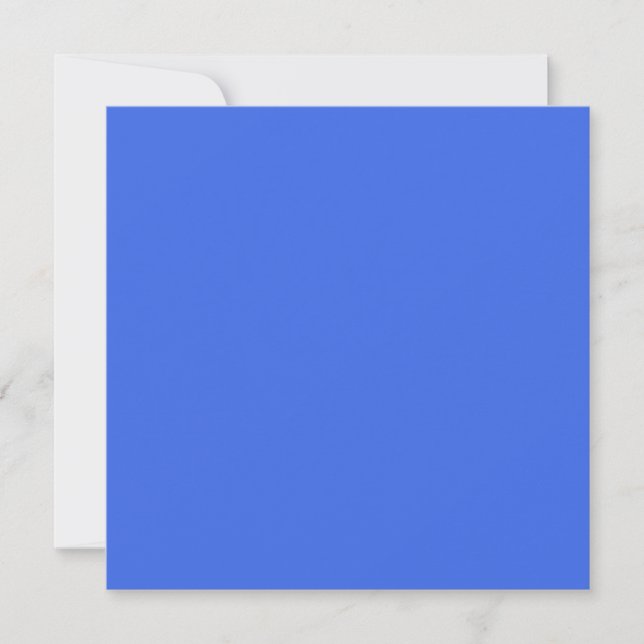Cartes Pour Fêtes Annuelles Bluetiful (couleur unie)  (Devant)