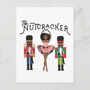 Cartes Pour Fêtes Annuelles Boca Raton Black Nutcracker Funny Noël