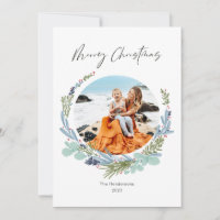 Boho Wreath Joyeux Noël Design moderne