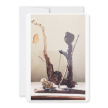 Bois de flottage d'articles et sculpture trouvés