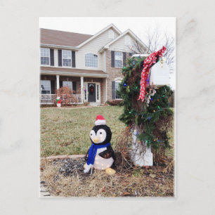 Cartes Pour Fêtes Annuelles Boîte aux lettres Noël