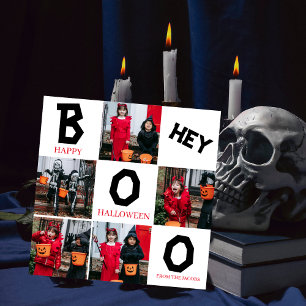 Cartes Pour Fêtes Annuelles Boite Citrouilles Éffrayants Famille Halloween 5 P