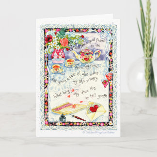 Cartes Pour Fêtes Annuelles Bon ami Valentine