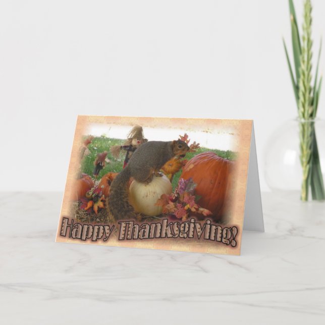 Cartes Pour Fêtes Annuelles Bon thanksgiving ! (Devant)