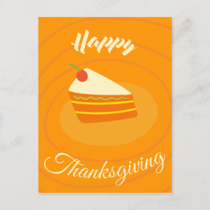 Cartes Pour Fêtes Annuelles Bon thanksgiving à tarte Citrouille