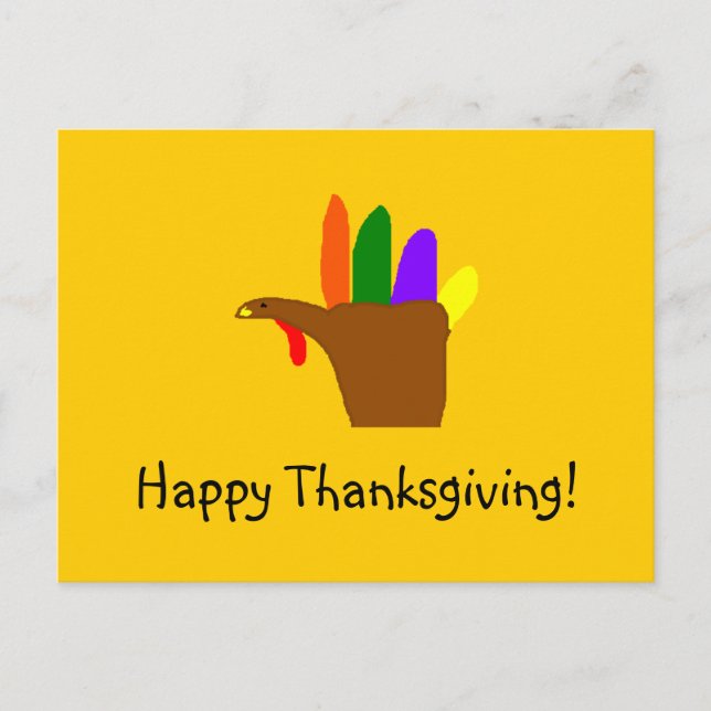 Cartes Pour Fêtes Annuelles BON THANKSGIVING ! -Carte postales (Devant)