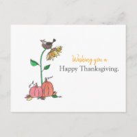 Bon thanksgiving Crow