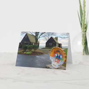 Cartes Pour Fêtes Annuelles Bon thanksgiving de Plymouth, Massachusetts