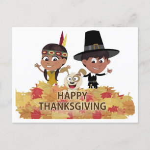 Cartes Pour Fêtes Annuelles Bon thanksgiving jour