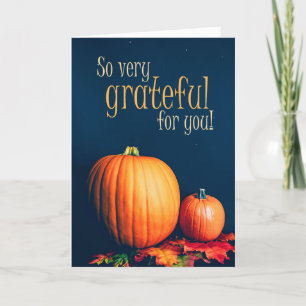 Cartes Pour Fêtes Annuelles Bon thanksgiving Pour N'Importe Qui Citrouilles