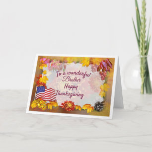 Cartes Pour Fêtes Annuelles bon thanksgiving Soeur Thanksgiving