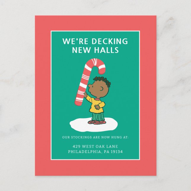 Cartes Pour Fêtes Annuelles Bonbon au poivre de Franklin (Devant)