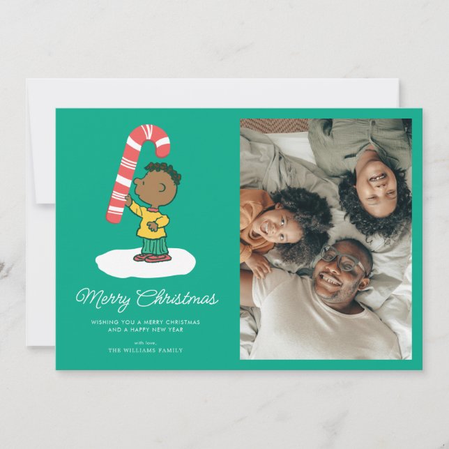 Cartes Pour Fêtes Annuelles Bonbon au poivre de Franklin (Devant)