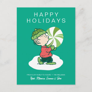 Cartes Pour Fêtes Annuelles Bonbon de menthe de Linus